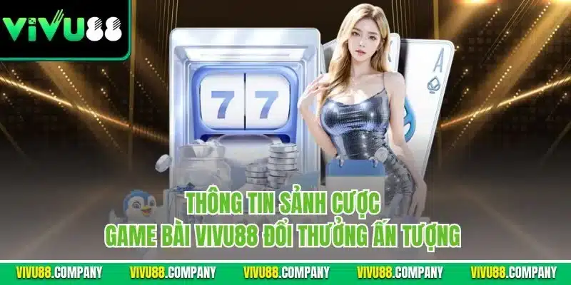 Thông tin sảnh cược game bài Vivu88 đổi thưởng ấn tượng